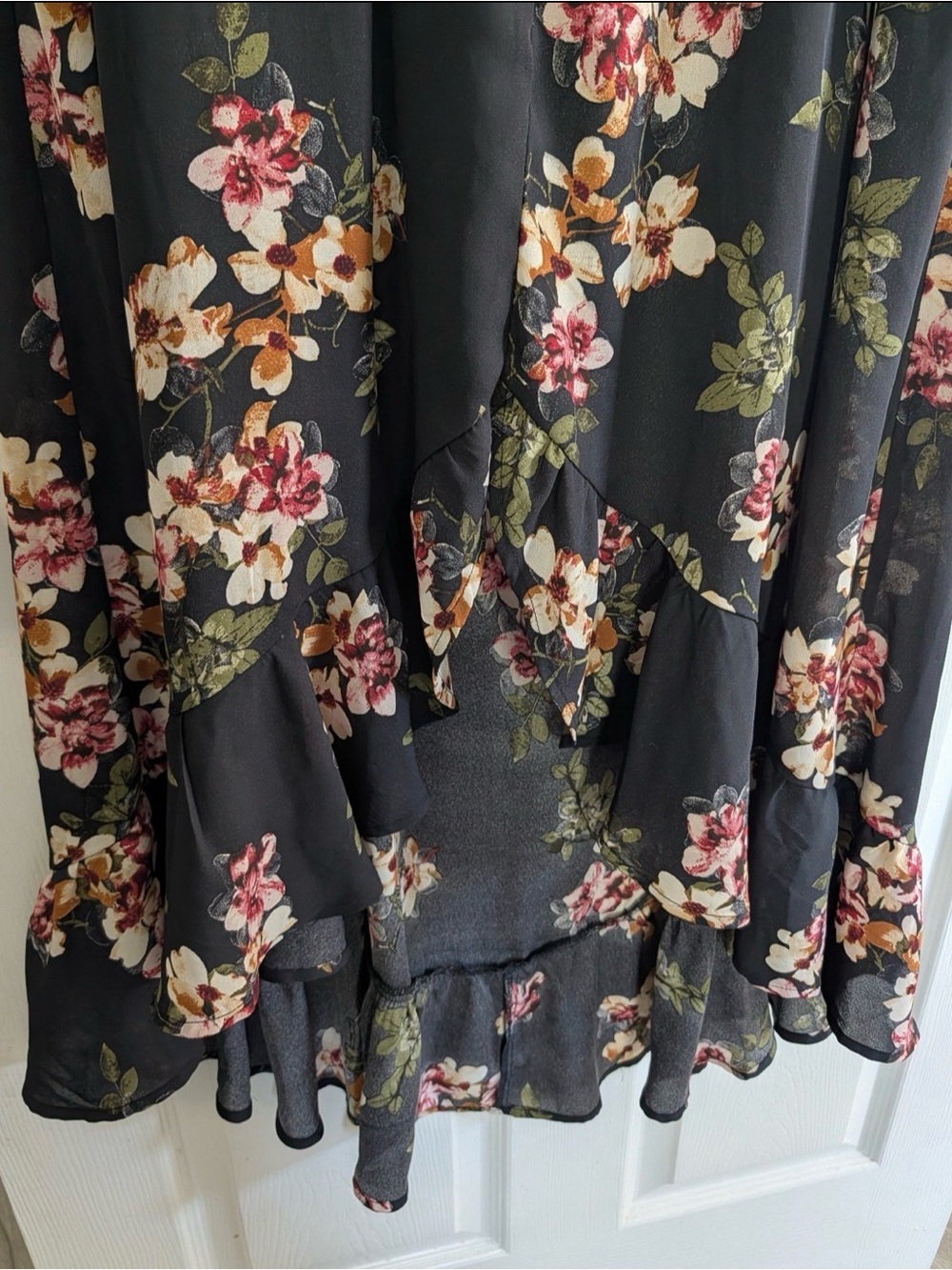 Maurices floral smocked waist maxi dress - Picture 5 of 7